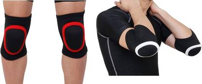 Kyk Dancing Skating Cycling Guard Protector Knee Pads Neon Kids Knee Support