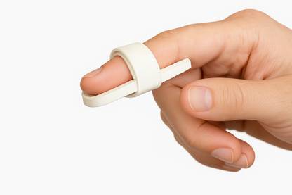 Helrdx Finger Splint Finger Mallet for Injured Finger Immobilization Finger Support