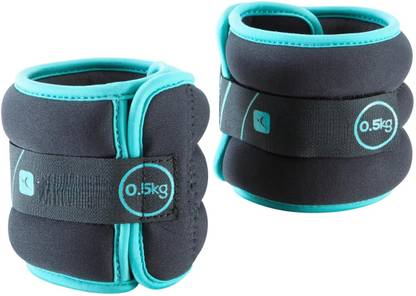 dynamics DECATHLON, Gym Ankle Weight, Twin Pack, 0.5 Kgs, Ankle Weights, Wrist Weight, Ankle Support