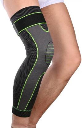 Leosportz Full Leg Compression Sleeves pack of 1 with Wraps Knee Support