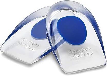 Fitaza Gel Heel cups Silicon Heel Pad for Heel Ankle Pain Heel Support