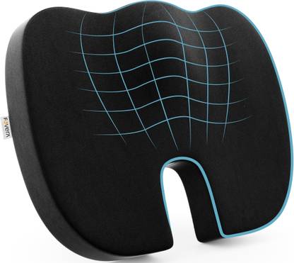 FOVERA Orthopedic Coccyx Seat Cushion - For Tailbone Pain Relief (For Below 80kg WT) Back / Lumbar Support