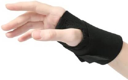 ZEDAN Elastic Blend Wrist Band Support For Men & Women with Thumb Sports Injuries Wrist Support