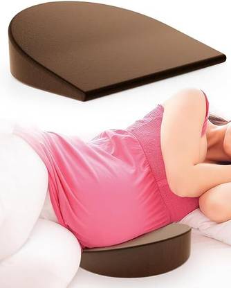 FOVERA Memory Foam Pregnancy Pillow Wedge for Maternity -Multi-Purpose Maternity Pillow Memory Foam Solid Pregnancy Pillow Pack of 1