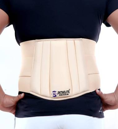 YashviEnt LSBelt Contoured Lumbopore BackPain Osteoporosis Fracture Injuries MEDIUM(36-38) Back / Lumbar Support