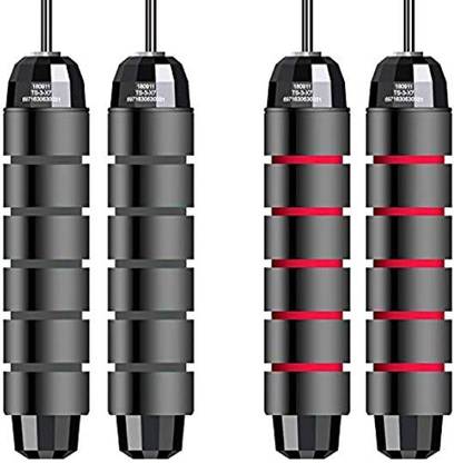 NEPAK Jump Rope Fitness Skipping Exercise Adjustable Cross Jump RopeSkipping Rope Back / Lumbar Support