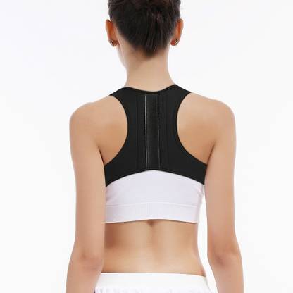 CUROXAL Posture Corrector Clavicle Support, Adjustable Back Straightener Back Support Back / Lumbar Support