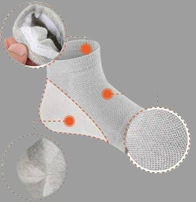 DADNSON Heel Pain Relief Silicone Gel Heel Socks | Heel Protector Sock Heel Support025 Heel Support