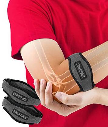 Sparthos Tennis Elbow Brace (Pack Of 2) For Tendonitis Forearm Pain Golf Elbow Elbow Support