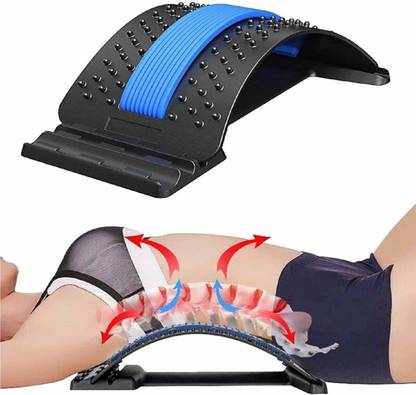 Buckleboo Back Massager Lumbar Support Stretcher Relaxation Mate Spinal Pain Relieve Back Back / Lumbar Support