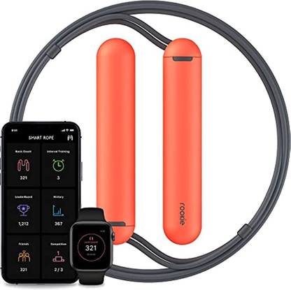 Tangram Smart Jump Rope Rookie (Coral) Freestyle Skipping Rope