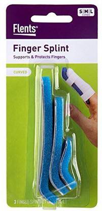 Flents Finger Splint Value Pack With 3 Assorted Sizes Splints