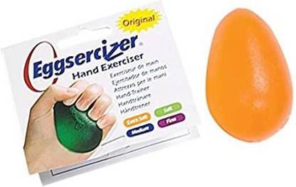 EGGSERCIZER Hand Exercisers Standard Size Orange/Extra Soft 1 Each Hand Support
