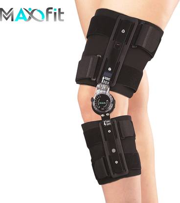 MAXOFIT Rom Knee Brace - Provides Customized Support for Knee Injuries Surgery Recovery Knee Support