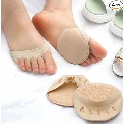 NEWSPARSH Hiuan Womens Five Toes Forefoot Pads High Heels Half Insoles Foot Support