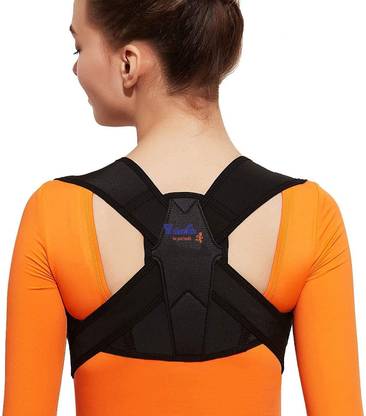 WellsetGo Extreme & Adjustable Upper Back Brace Posture Corrector For Clavicle Support Back / Lumbar Support