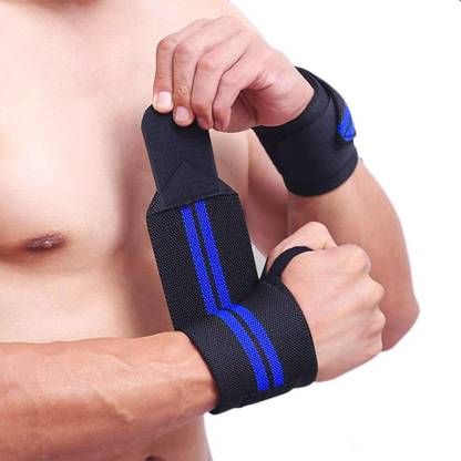WOYRR Premium Quality Wrist Support for Gym|Weight lifting strap|Wrist strap Wrist Support