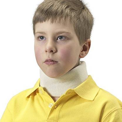 OTC Kidsline Cervical Collar Soft Foam Neck Brace White Infant Neck Support