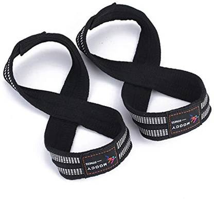 MOOCY Figure 8 Straps For Deadlift Weight Lifting Shrugs And Weightlifting. Heavy Back / Lumbar Support