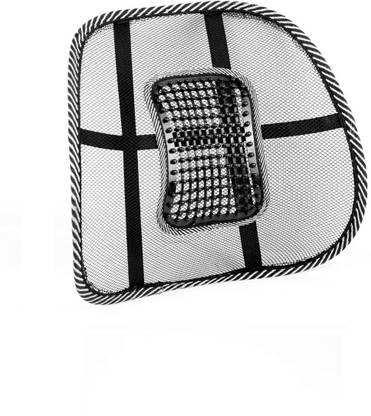 MANTAVYA Car Seat Chair Massage Back Lumbar Support Mesh Ventilate Cushion Pad Back / Lumbar Support