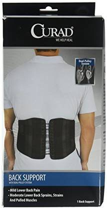 Curad Back Support With Dual Pulley System Large/X Large Back / Lumbar Support