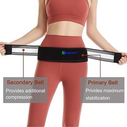 JUSTIFIT Sacroiliac Joint SI Belt Pain Relief for Lower Back Pelvis Hip belt SI Back Back / Lumbar Support