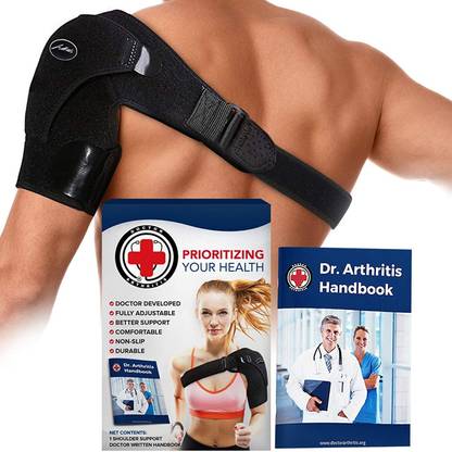 Dr. Arthritis Shoulder Support/Shoulder Strap, Relief for Shoulder Injuries Left & Right Shoulder Support