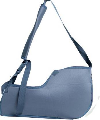 ECOFIT Arm Support Arm Sling Pouch Belt With Elbow Support For Men N Women|Grey|X-Large Hand Support