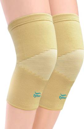 TYNOR Knee Cap, Beige, Medium, 1 Pair Knee Support