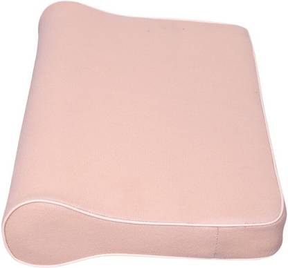 HOC Ultra Soft Fiber | Cervical Foam Pillow | Neck and Shoulder Pain (Pink) Neck Support