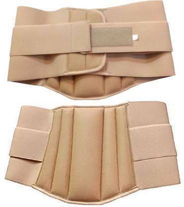 SUKANYA Lumbo Sacral (L.S Belt) Back Pain Belt (BEIGE) Free Size Waist Support (BEIGE) Back / Lumbar Support