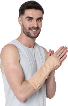 FLAMINGO Comfortable Wrist & Forearm Splint-Foam Laminated, Metal Splint, Velcro Splints