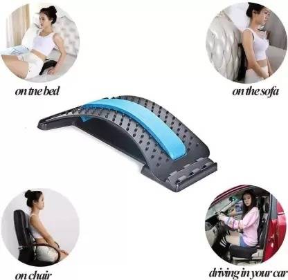 HOIGADGETS Back Stretcher for Pain Relief, Spine Deck Back Stretcher (Multicolor) Back / Lumbar Support