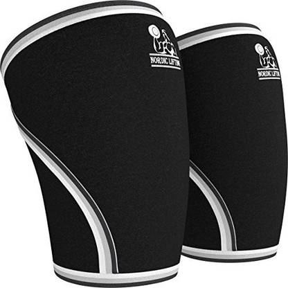 Nordic Lifting Knee Sleeves (1 Pair) Support & Compression For Weightlifting Powerlifting Knee Support