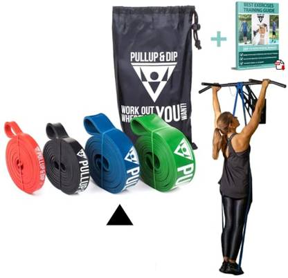 Iflove Pullup & Dip Resistance Bands Pull Up Bands For Assisted Pull Ups Back / Lumbar Support