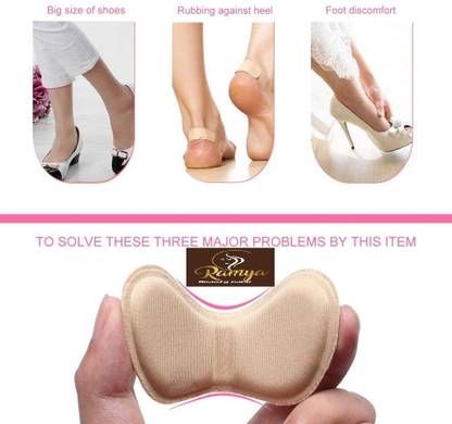 Ramya beauty care Krish 1 Heel Pain Inserts, Pads Grips and Shoe 1 Pair Heel Support Heel Support