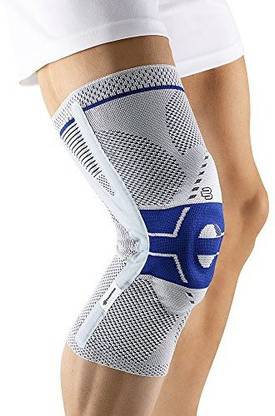 BAUERFEIND Genutrain P3 Knee Support (Titanium Left 4) Knee Support