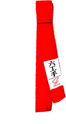 saliva Karate / Judo / Taekwondo Red Belt 280 cm Abdominal Belt