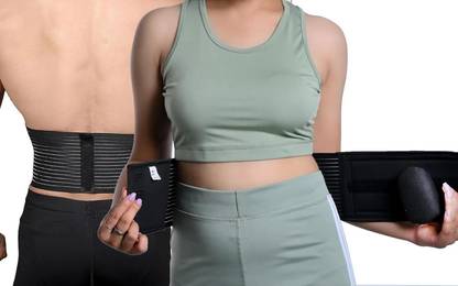 Wonder Care Umbilical Hernia Support Belt Belly Button Brace with Foam Pressure Pad Supporter