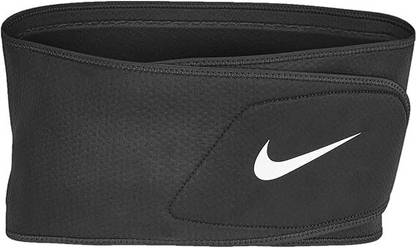 NIKE Pro Waist Wrap 3.0 (Black/White) Weight Lifting Belt