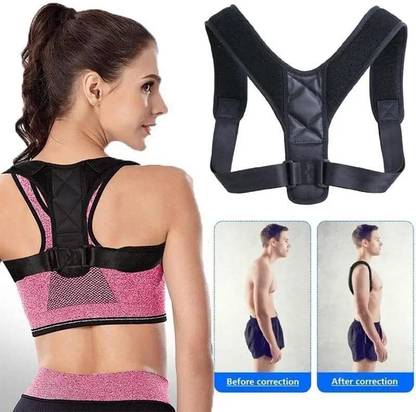 Fitlux Care Upper Back Relief Adjustable Back Posture Support Belt Shoulder Support Belt Posture Corrector
