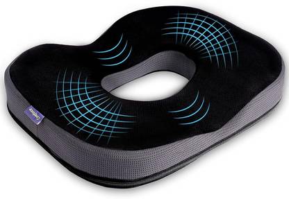 CAREFORCE Donut Pillow for Tailbone Pain Orthopedic Coccyx Cushion Back / Lumbar Support