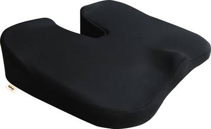 TYNOR Trendz Cushion Seat, Black, Universal Size, 1 Unit Back / Lumbar Support