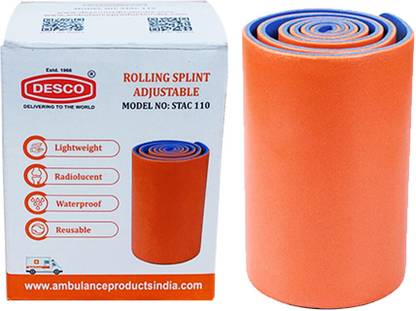 DESCO Rolling Splint Adjustable Splints