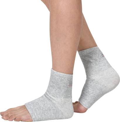 AccuSure Bamboo Yarn 4 Way Stretchable Bi-Layered Construction Ankle Support Ankle Support