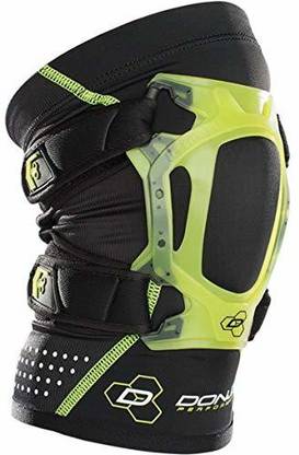 DonJoy Performance Webtech Short Knee Support Brace With Compression Undersleeve: Slime Green Abdominal Belt