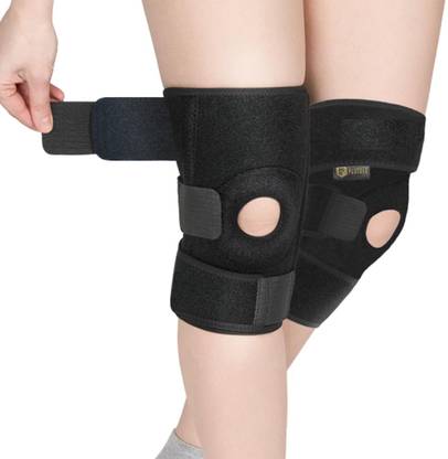 PLUTOEX Open Patella Knee Brace Relieves Arthritis, ACL/MCL, Running Sports Knee Support
