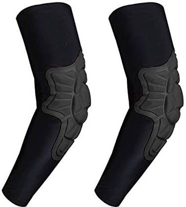 BWWNBY Arm Elbow Sleeves 2 Pack 3D Crashproof Arm Elbow Pads Arm Sleeve For Men Elbow Support