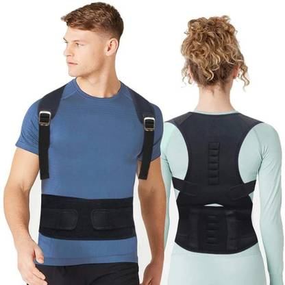 PLETHEON Premium Magnetic Posture Corrector Back Support Belt Posture Corrector