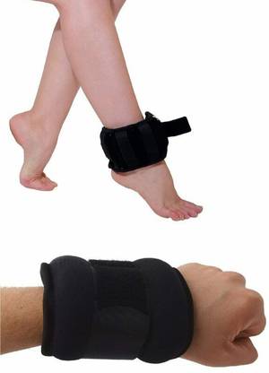 TDM FITNESS Fitness Weight Cuff 2 kg Wrist and Ankle Weight Cuff for Men & Women 2 kg Wrist Support
